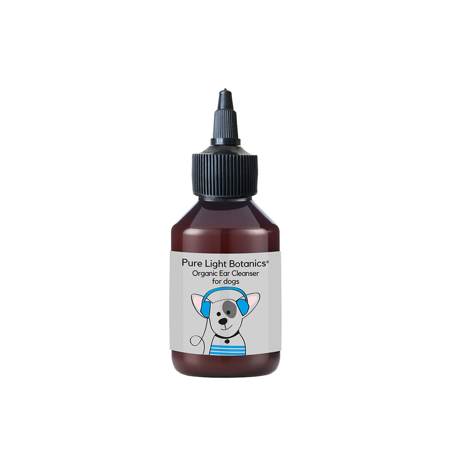 'Pure Paws' Organic Ear Cleanser for Dogs 100ml by Pure Light Botanics